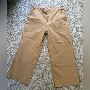 Madewell pants, Wide leg bottom! New with tags